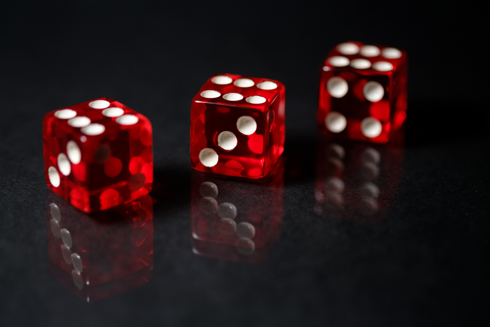 Red,Sic,Bo,Game,Dice,With,Black,Background