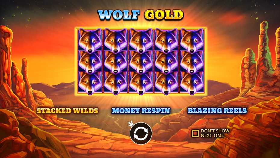 免费在线游玩 Wolf Gold